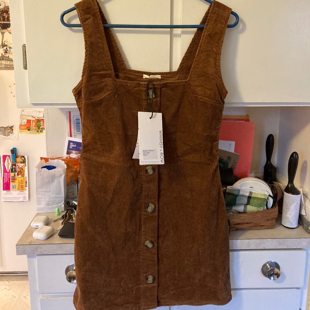 Corduroy dress